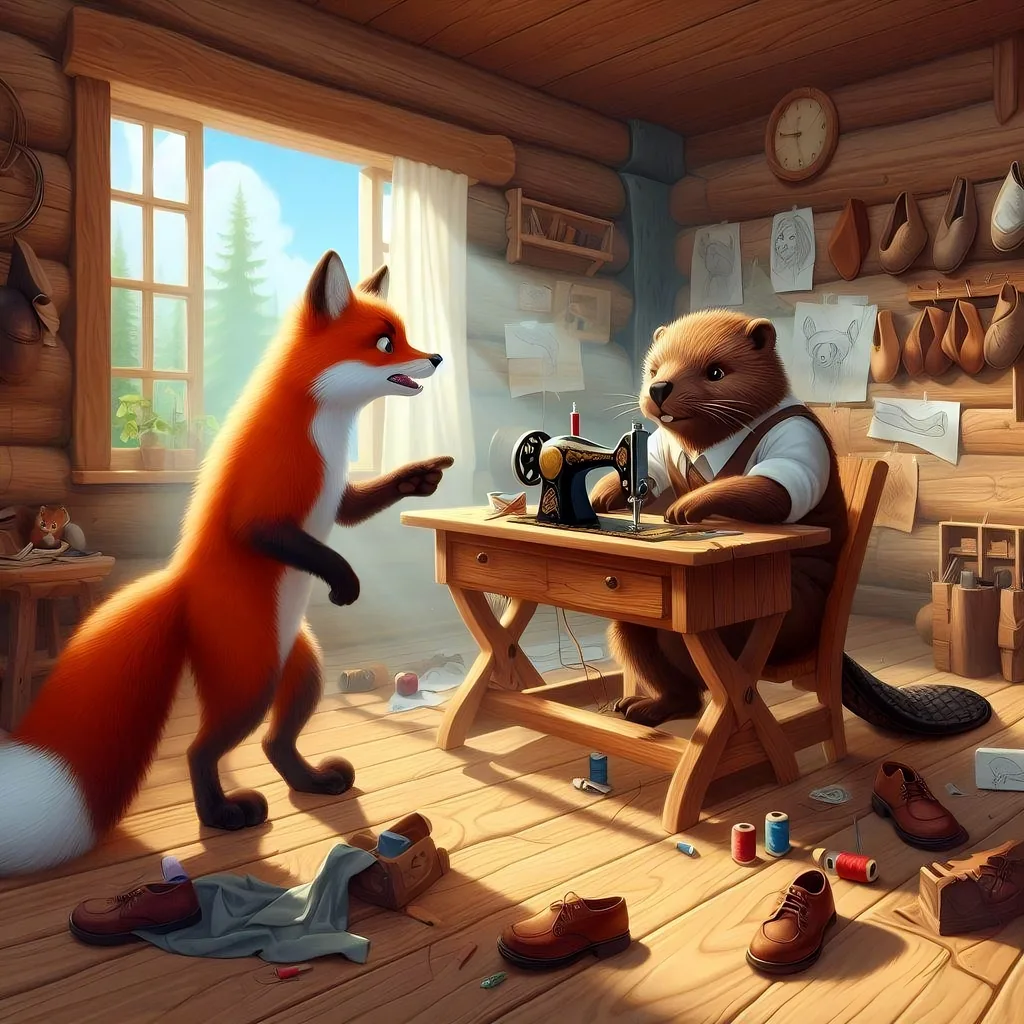 Черевички для лисички • Kids Time Черевички для лисички 2025 Євген Дмитренко читати казки