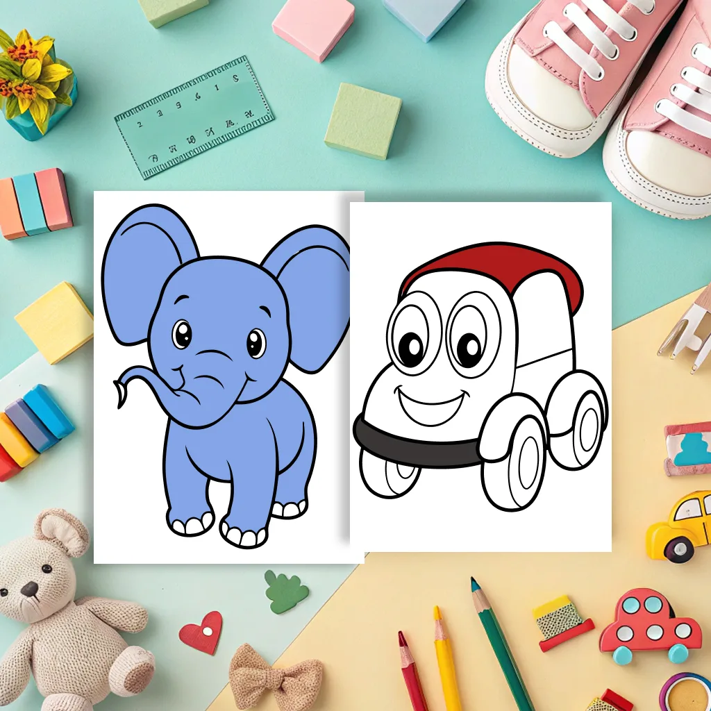 Розмальовки для найменших дітей - 36 цікавих ідей • Kids Time Розмальовки для найменших банер