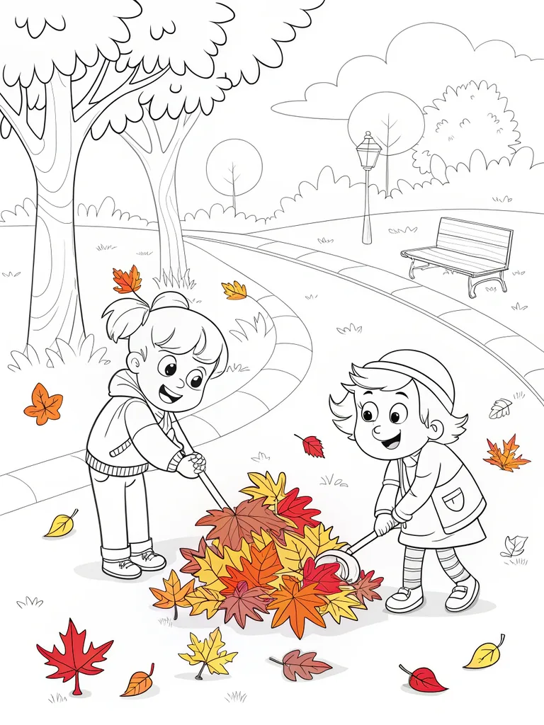 🍁 40+ осінніх розмальовок для дітей: від малюків до старших • Kids Time 40+ осінніх розмальовок для дітей від малюків до старших