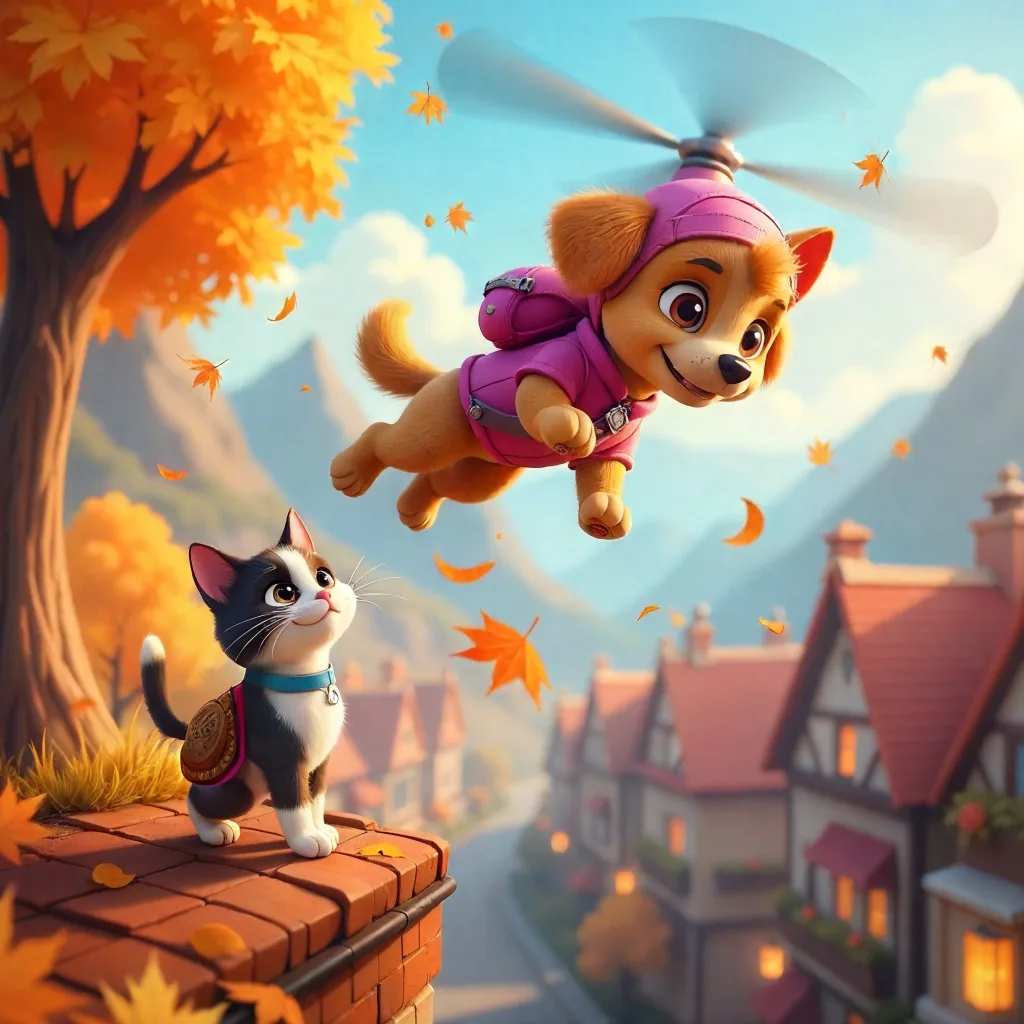 Щенята рятують шкільний день • Kids Time Щенята рятують шкільний день скай літає