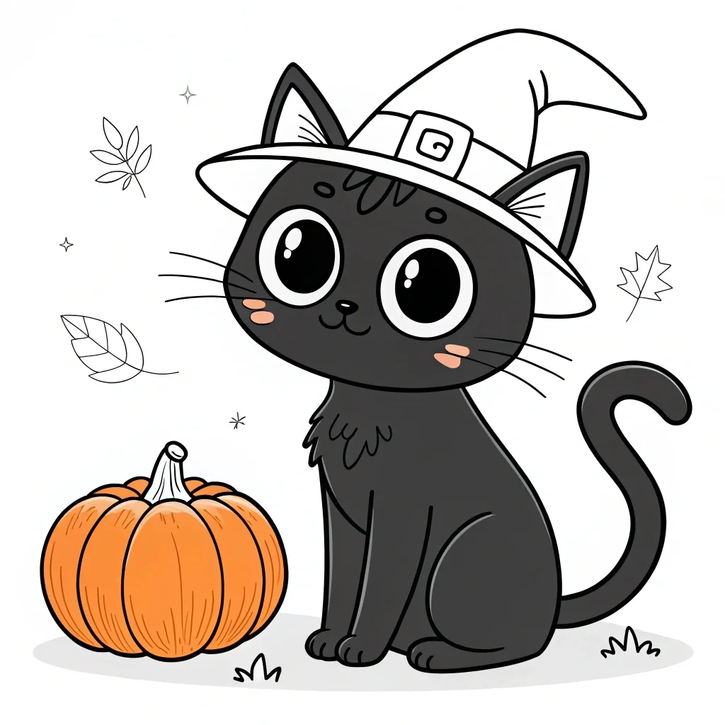 🎃 Розмальовки Хелловін: 30+ безкоштовних шаблонів для друку • Kids Time банер розмальовка Хеллоувін