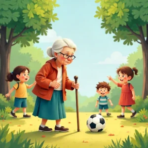 Читати онлайн Чи винен м’яч? • Kids Time Читати онлайн Чи винен м’яч?