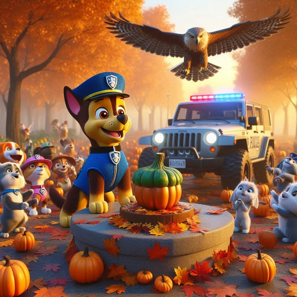 Осінній фестиваль тварин: Загадка Золотого Жолудя • Kids Time Осінній фестиваль тварин казка про щенячий патруль